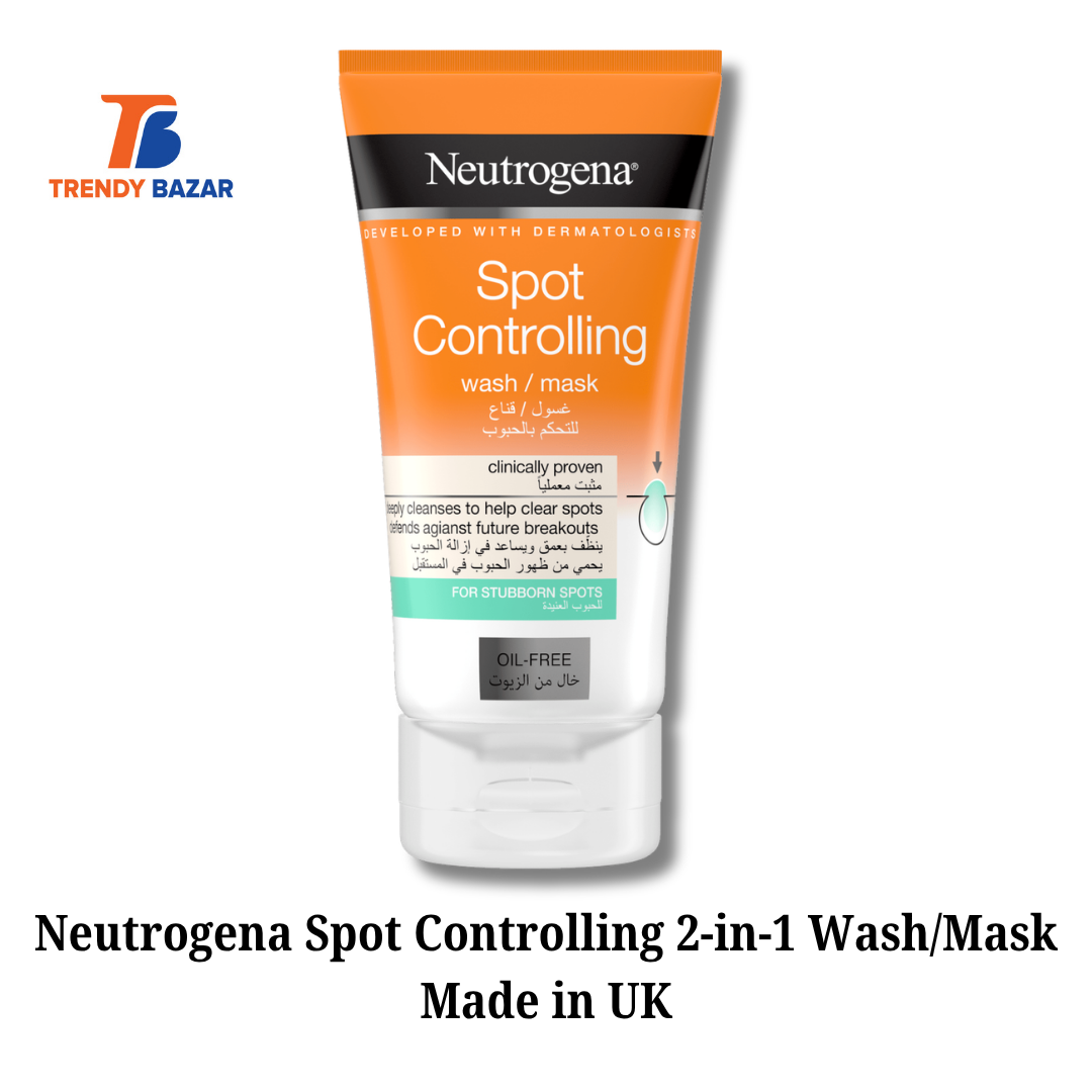 Neutrogena – Spot Controlling 2-in-1 Wash/Mask