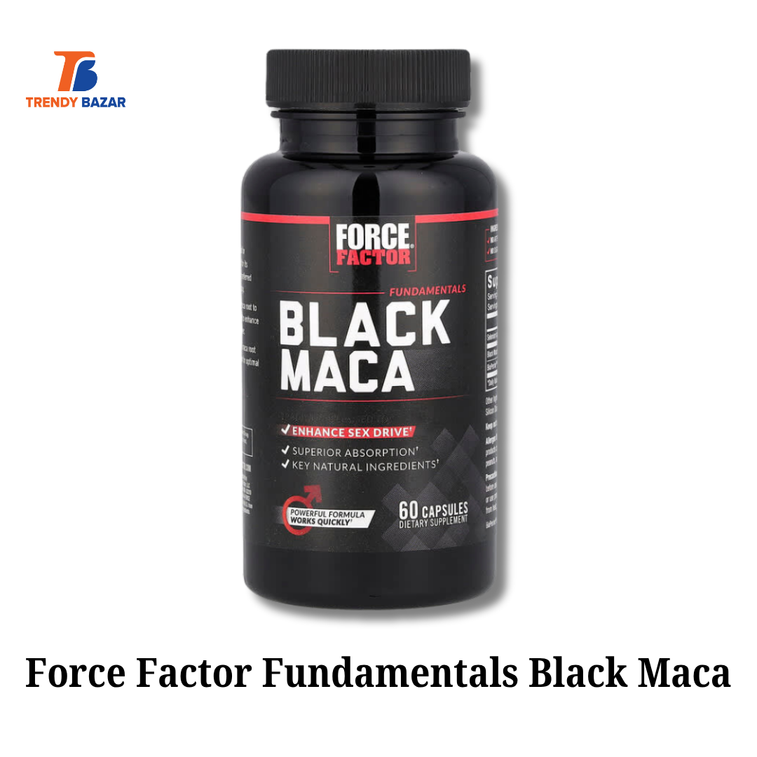 FORCE FACTOR – Black Maca- Made in USA