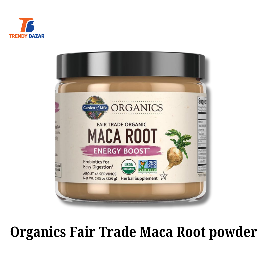 ORGANICS FAIR TRADE – Maca Root Powder- Made in USA