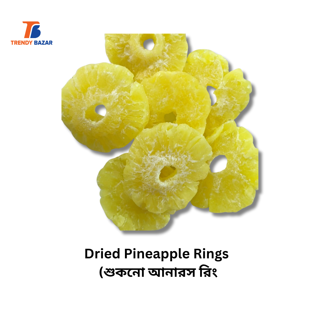 Dried Pineapple Rings (শুকনো আনারস রিং)